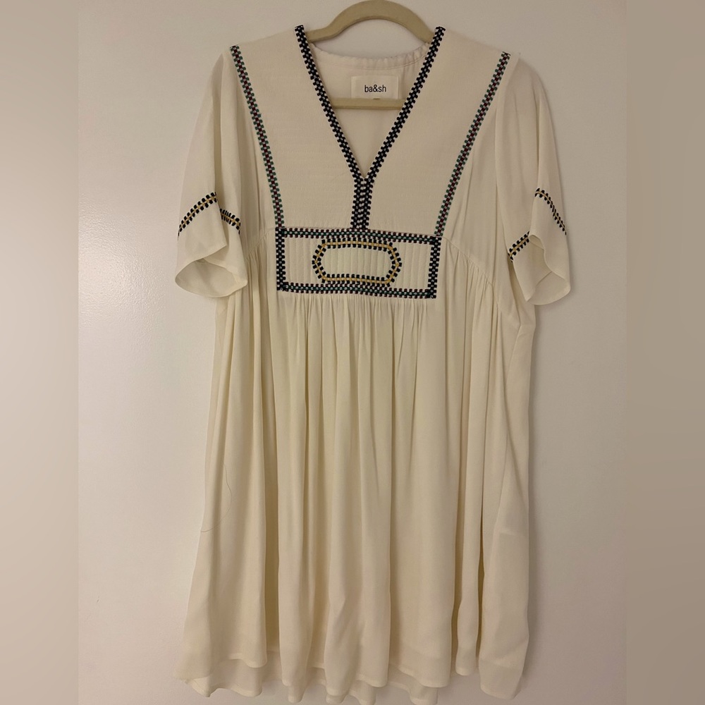 Ba&Sh Cale Ivory Dress